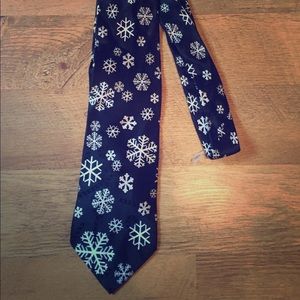 Ties Hallmark Snowflake tie Vtg